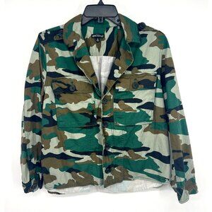 J.Crew Mercantile Shirt Jacket Camo Utility Button Down